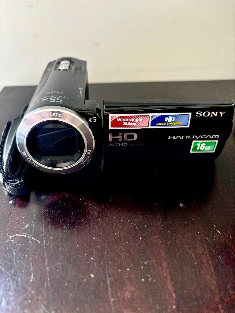 SONY HDR CX260VE Handycam, Full HD, Gebruikt, 20x of meer, Ophalen of Verzenden