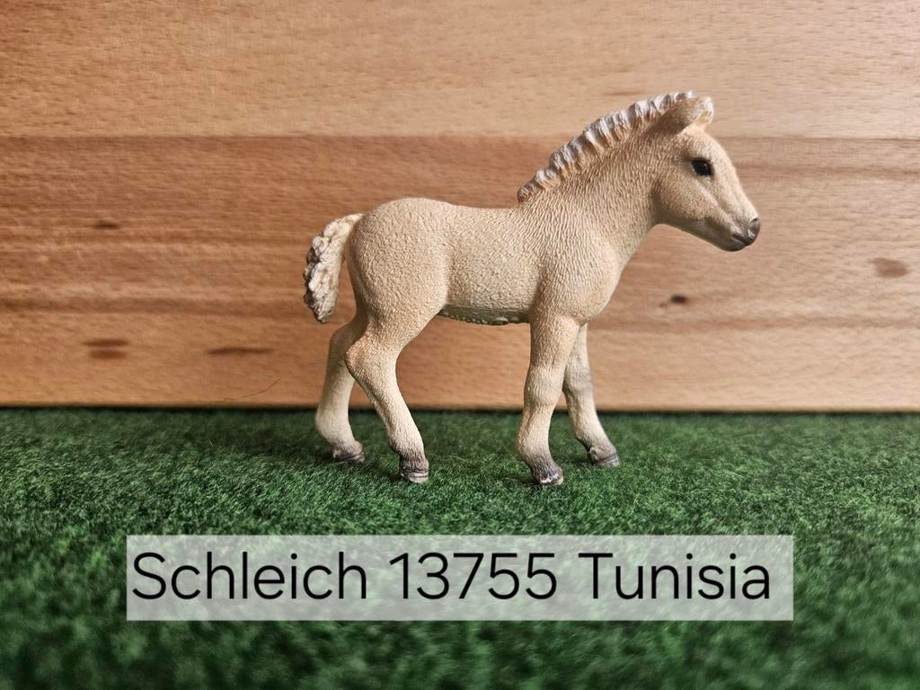 Schleich 13755 Fjord veulen uit 2014, Verzamelen, Dierenverzamelingen, Ophalen of Verzenden, Zo goed als nieuw, Paard, Beeldje of Figuurtje