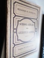 atlas,schoolatlas,geheele aarde,Beekman&Schuiling-1921, Gelezen, Beekman&Schuiling, Ophalen of Verzenden, Landkaart