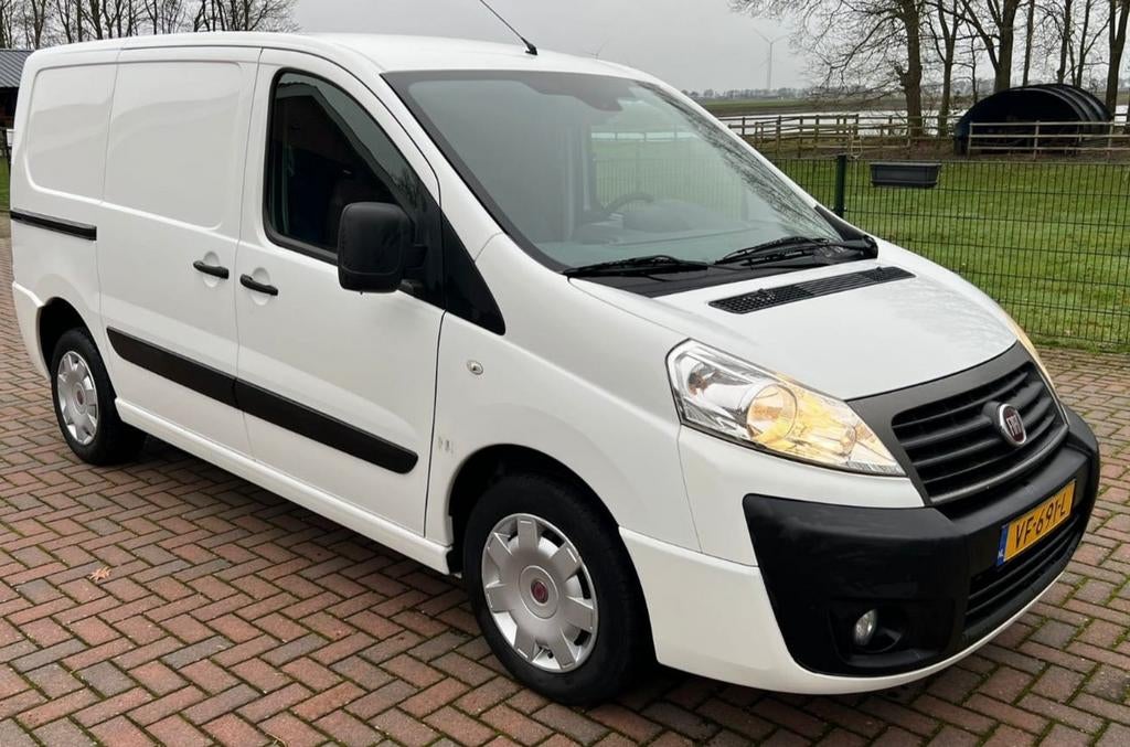 Fiat Scudo 2.0 D 94KW 2013 euro 5 128pk, Voorwielaandrijving, Euro 5, 4 cilinders, Wit