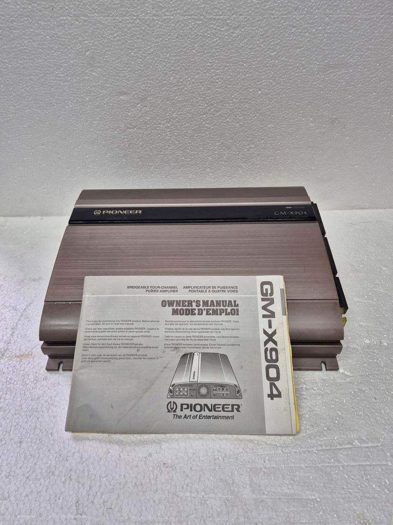 Pioneer GM-X904 4 kanaals klasse A versterker, Auto diversen, Ophalen of Verzenden, Zo goed als nieuw