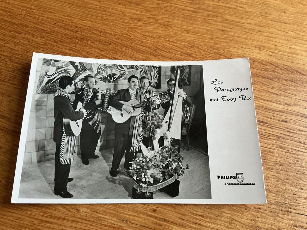 A17 Los Paraguayos Toby Rix, Ophalen of Verzenden, Zo goed als nieuw, Foto of Kaart