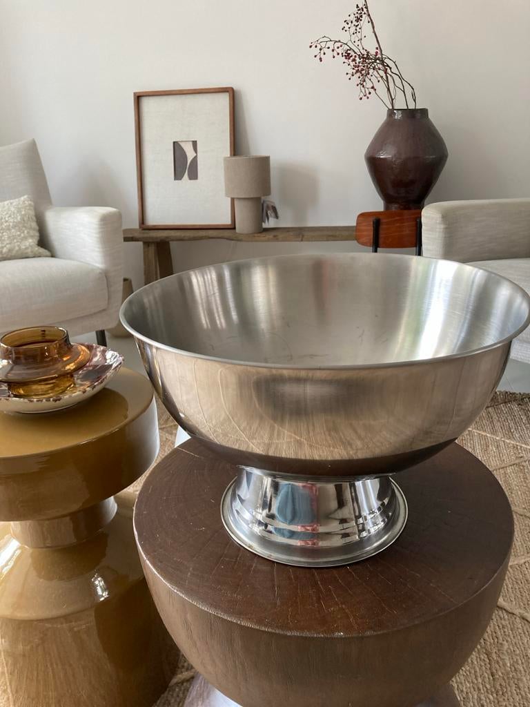 Roestvrijstalen Champagne Koeler, Ophalen, Overige materialen, Gebruikt, Schaal