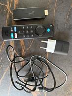 Amazon Fire TV Stick met afstandsbediening en adapter, Ophalen of Verzenden, Gebruikt, HDMI, Zonder harde schijf