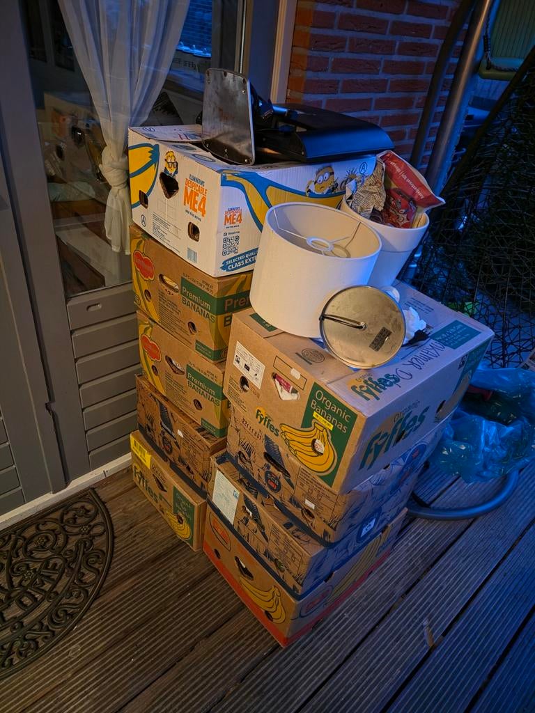 Partij rommelmarkt spullen, Diversen, Rommelmarktspullen, Ophalen