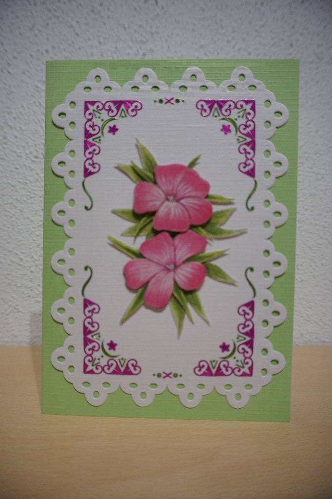 zelfgemaakte kaart nr. 213, Hobby en Vrije tijd, Ophalen of Verzenden, Nieuw, Overige thema's