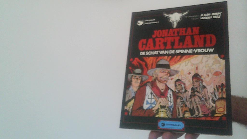 jonathan cartland nr 3 de schat van de spinne-vrouw uit 1979, Eén stripboek, Verzenden, Zo goed als nieuw