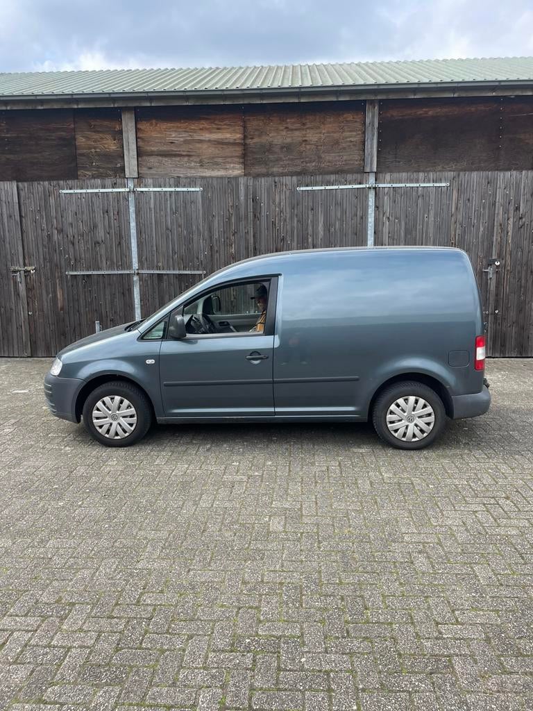 Vw caddy 2.0 SDI 2007 nieuwe apk, Voorwielaandrijving, Stof, Zwart, 4 cilinders