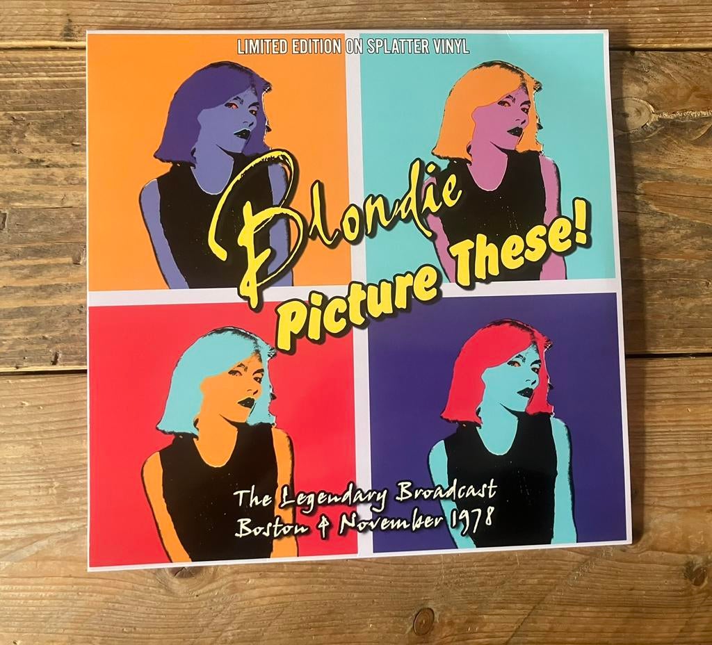 Blondie-Picture This !Boston 1978 Limited Splatter Vinyl., Verzenden, Overige formaten, Colored vinyl, 1970 - 1979