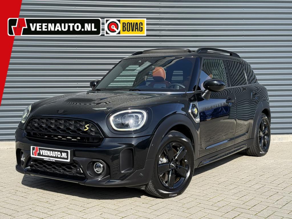 MINI Countryman 2.0 Cooper SE ALL4 Pano/Leder/Camera/H&K, Auto's, Automaat, Gebruikt, Countryman, Zwart
