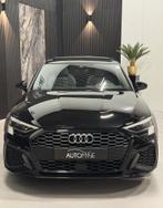 Audi A3 Limousine 35 TFSI Edition One 3x S-Line|PANO|AMBI LI, 4 cilinders, 150 pk, Zwart, 690 kg