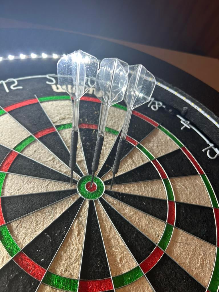 Bolide dartpijlen swiss point 23gram, Sport en Fitness, Darts, Ophalen of Verzenden, Gebruikt, Pijlen