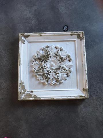 Supermooi oud uitziend wandbord beschikbaar voor biedingen