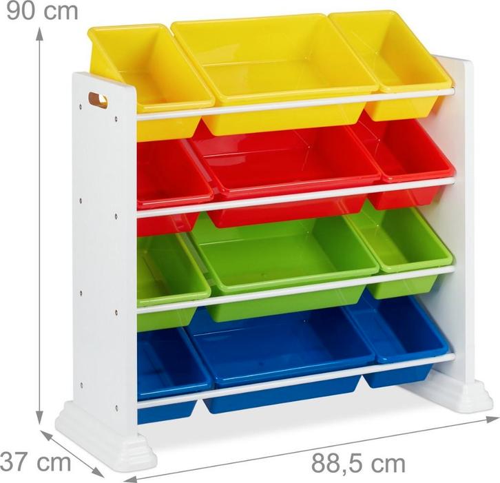 Speelgoedkast, Kinderen en Baby's, Kinderkamer | Commodes en Kasten, Zo goed als nieuw, Kast, Minder dan 90 cm, Minder dan 75 cm