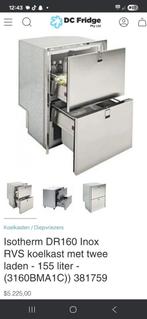 Isotherm DR160 2 drawer freezer 12/24V 160L stainless steel, Ophalen of Verzenden, Nieuw, Kombuis en Sanitair