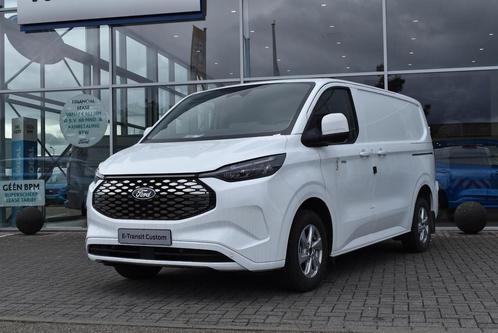 Ford E-Transit Cust. 320 L1H1 Limited 65 kWh | Uit Voorraad, Auto's, Bestelauto's, Bedrijf, Te koop, ABS, Achteruitrijcamera, Airbags