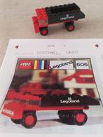 lego 606-2 legoland bouw, kipper vrachtwagen (1972), Ophalen of Verzenden, Gebruikt, Complete set, Lego
