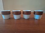 Vintage Mosa Maastricht Mokken (4), Gebruikt, Ophalen of Verzenden, Overige stijlen, Kop(pen) en/of Schotel(s)