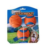 Hondenspeelgoed   Chuckit Medley fetch ballen  " set van 3, Ophalen of Verzenden, Nieuw, Hondenballen