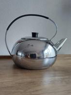 vintage metalen theepot met hengsel, Thekla Reinkupfer, Antiek en Kunst, Ophalen of Verzenden