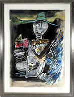 Litho, Hugo Claus, Antiek en Kunst, Ophalen of Verzenden