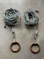 Vintage oude Turnringen uit sporthal, Ophalen of Verzenden, Gebruikt, Overige typen