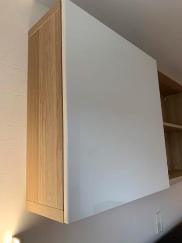 IKEA BESTÅ Kast Eikenhout/Hoogglans Wit - Zo goed als nieuw! - afbeelding 5