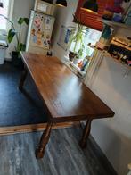 Eikenhouten tafel, Huis en Inrichting, Tafels | Eettafels, Ophalen of Verzenden, Gebruikt, Rechthoekig, 50 tot 100 cm