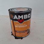 Rambo pantserlak warm eiken, Minder dan 5 liter, Ophalen, Zo goed als nieuw, Beits
