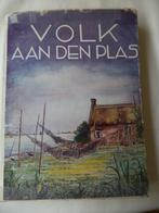 Volk aan den Plas, Friesland, met losse stofomslag, Dorhout, Ophalen of Verzenden, Gelezen