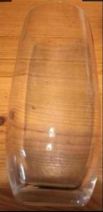 Copier, Leerdam vaasje ? Hoog 16 cm, Ophalen of Verzenden