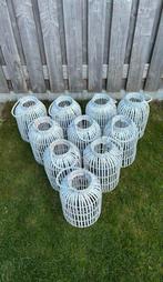 Bruiloft Decoratie Set: Windlichten, Gipskruid, Ophalen, Gebruikt, 25 tot 50 cm, Wit