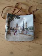 Schoudertas met romantische print, Ophalen of Verzenden, Zo goed als nieuw, Wit, Schoudertasje