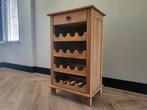 Teakhouten Wijnrek, Huis en Inrichting, 15 tot 25 flessen, Ophalen of Verzenden, Zo goed als nieuw, 75 cm of meer