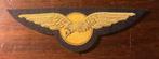 Stoffen Marine Vlieger wing, Verzamelen, Ophalen of Verzenden, Marine, Nederland, Embleem of Badge