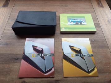 Org. Instructieboekjes + Lederen Tas / Mapje - RENAULT MODUS beschikbaar voor biedingen