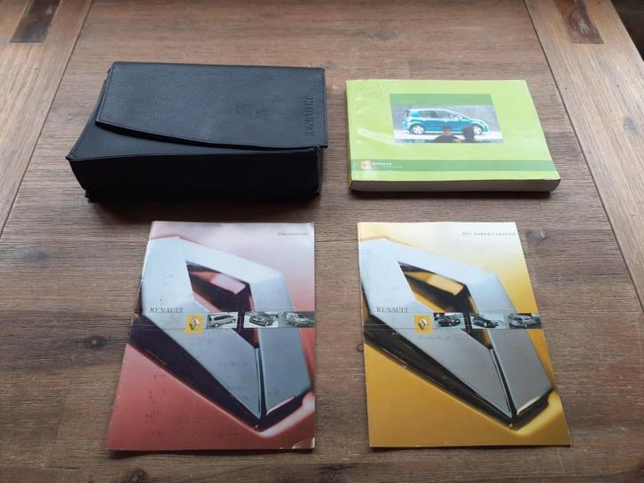Org. Instructieboekjes + Lederen Tas / Mapje - RENAULT MODUS, Auto diversen, Handleidingen en Instructieboekjes, Verzenden