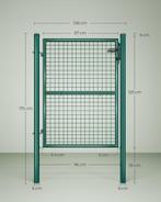 Tuinhek nieuw in doos met slot, Tuin en Terras, Ophalen, Met poort, ., Nieuw