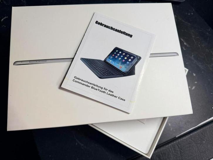 iPad Air 2 10" Space Gray + Toetsenbord & Cover, Computers en Software, Apple iPads, Zo goed als nieuw, Apple iPad Air, Wi-Fi en Mobiel internet