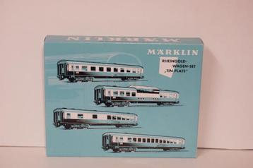 Märklin 40851 Retro Wagen-Set Tin-Plate TEE Rheingold MHI. beschikbaar voor biedingen
