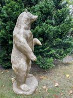 Beer beeld grizzlybeer goud tuin vijver bos zwembad, Tuin en Terras, Ophalen, Nieuw, Dierenbeeld