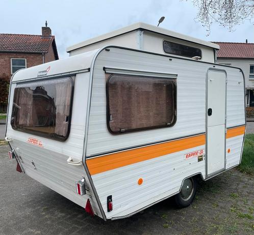 Rapido Retro hefdak Caravan 3 persoons vertrek klaar, Caravans en Kamperen, Caravans, Particulier, 500 - 750 kg, Treinzit, Hefdak