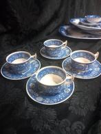 4 kop en schotels tea drinker petrus regout, Ophalen of Verzenden