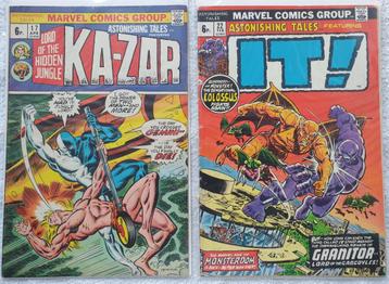 ASTONISHING TALES. 1973. 5 EURO PER STUK. US MARVEL COMICS. beschikbaar voor biedingen