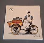 Gazelle tegeltje / rijwielen bakfiets slagerij, Ophalen of Verzenden