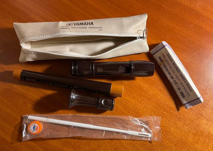 Altblokfluit - Yamaha baroque- Inclusief hoes NIEUW, Muziek en Instrumenten, Blaasinstrumenten | Blokfluiten, Nieuw, Alt, Kunststof