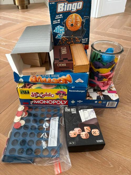 Diverse gezelschapsspellen, Hobby en Vrije tijd, Gezelschapsspellen | Overige, Gebruikt, Ophalen
