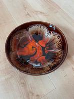Vintage jaren ‘70 schaal bruin-oranje, Huis en Inrichting, Woonaccessoires | Schalen en Manden, Gebruikt, Porselein of Keramiek
