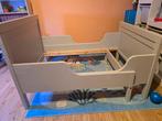 Ikea SUNDVIK meegroeibed + lattenbodem en matras, Gebruikt, 70 tot 85 cm, 180 cm of meer, Ophalen
