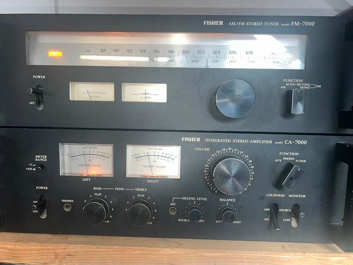 Fisher FM-7000 / CA-7000, Audio, Tv en Foto, Stereo-sets, Zo goed als nieuw, Bang & Olufsen, Ophalen of Verzenden